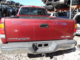 2000 Toyota Tundra SR5 Burgundy Extended Cab 4.7L AT 4WD #Z24622